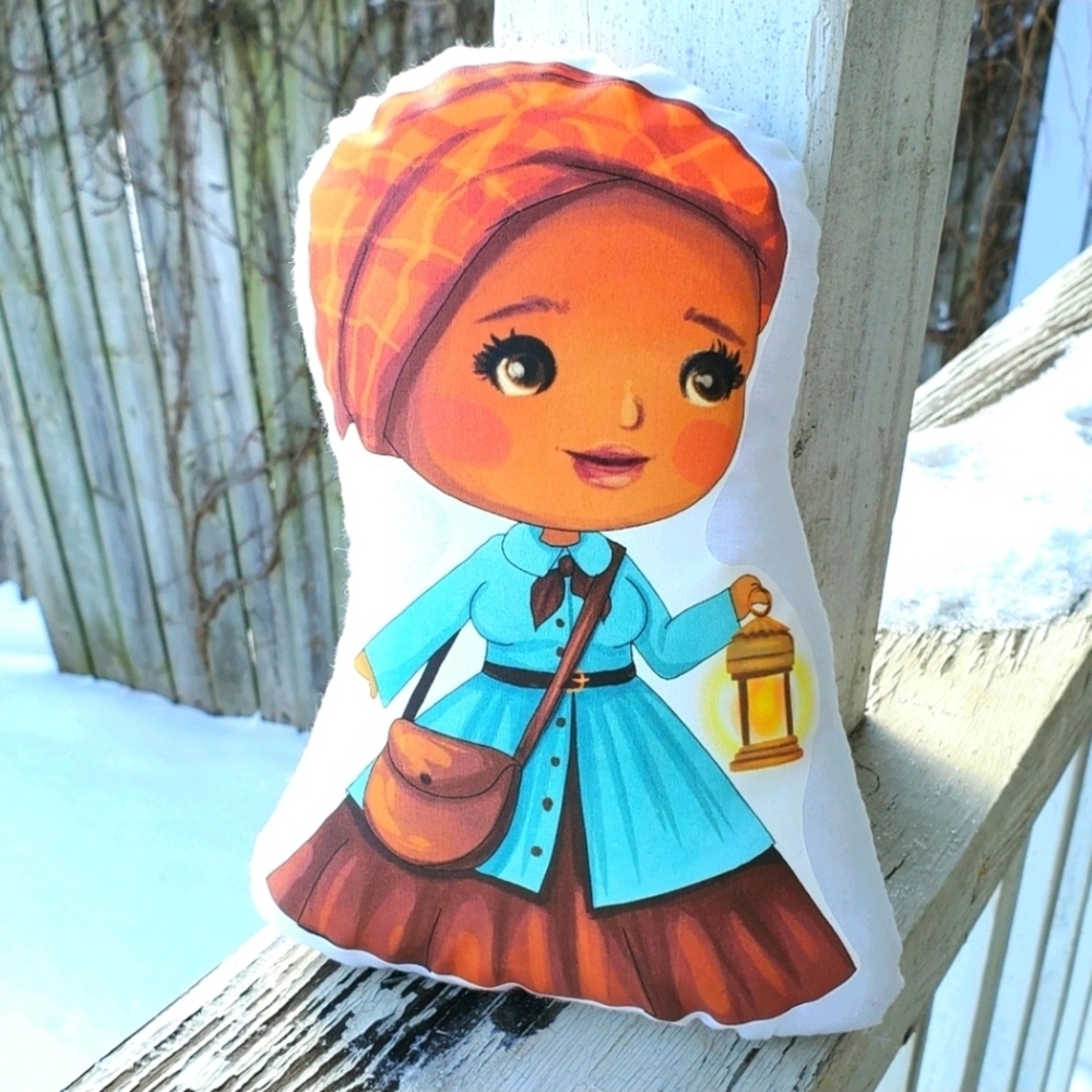Harriet Tubman Pillow Pal. New.